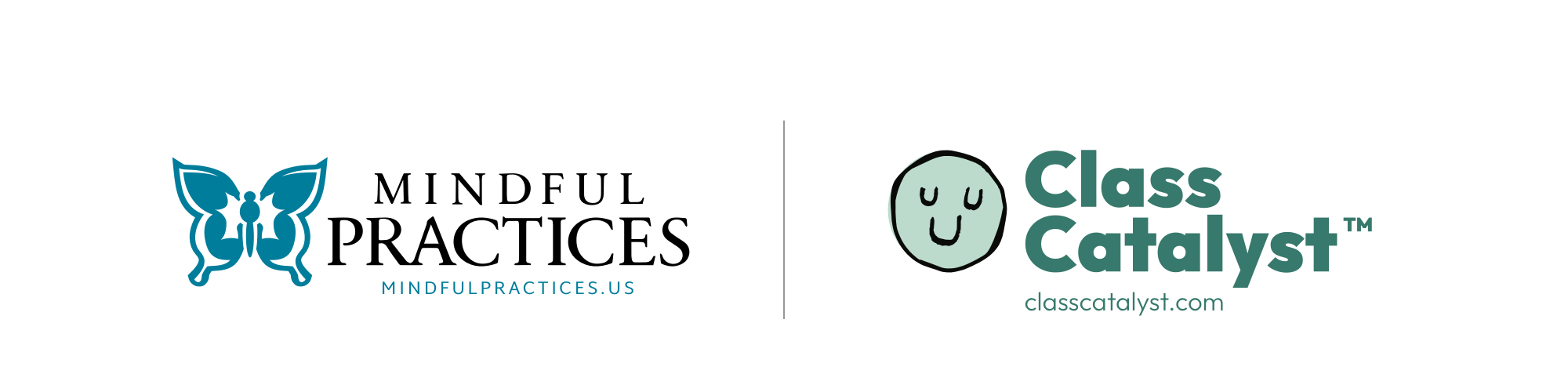 Mindful Practices and Class Catalyst Logos