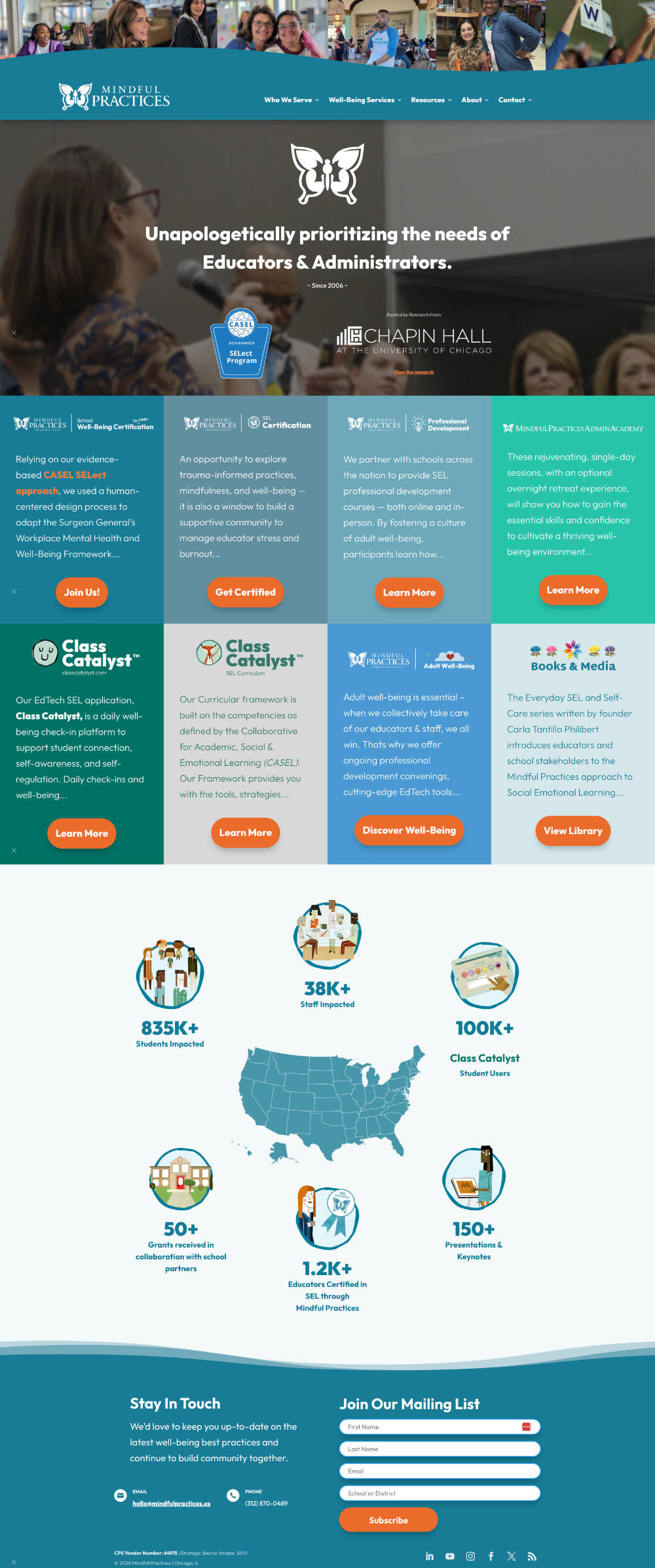 Mindful Practices website